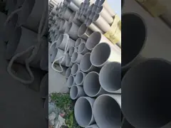 Запас безшовной трубы нержавеющей стали расписания 80 расписания 10 TP304/304L TP316L video