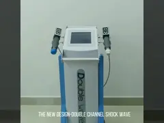 низкая интенсивность 1-16Hz удваивает - машина терапией канала ESWT для облегчения боли тела video