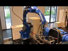 Робот Motoman AR1440 сварочного аппарата автоматной сварки промышленный со сварщиком RD350S цены сварочного аппарата дуговой сварки video