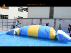 раздувной варочный мешок воды 19.7L*6.6W*3.3Hft для озера video