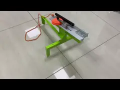 Дружественный к Эко охотясь снимая метатель мишени с вытягивать шнур video