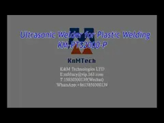 Пластиковое ультразвуковое сварочное оборудование 30KHz для альбомов канцелярских принадлежностей video