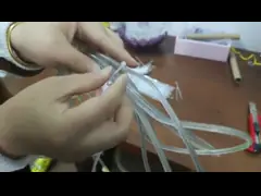 Обручи связей кабеля нейлона полиамида 66 Dia ROHS 3mm для пачки кабеля video