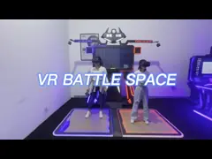 Заработайте деньгам сражение стрельбы имитатора VR игры взаимодействующего космоса игры VR 9D идя video