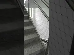 сильные сумки ячеистой сети нержавеющей стали интеграции 7x7 падают предотвращение сети video