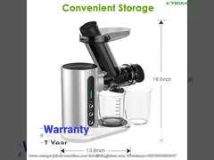 Juicer медленного дополнения детского питания машины Juicer многофункциональный 150 ватт video