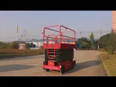 Пешеход стали марганца Sinolift SJY (II) нержавеющий моторизовал чернь для того чтобы Scissor емкость подъема 500 kg video