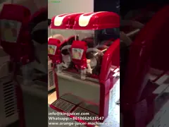 Малошумная машина слякоти льда качества еды для супермаркета/напитка video