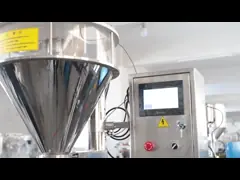 Машина завалки порошка специи крахмала корня лотоса грецкого ореха сухая Semi автоматическая video