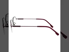 оправа Miopia половины женщин людей стекел чтения металла рамок стекел полигона оптическая video