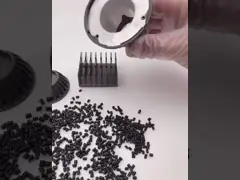 Черная жара нейлона 5.0В/мк ТКП100-50-01А тонуть термальная проводная пластмасса 2.5~3.5кДж/м2 инженера 150℃ для СИД освещает video