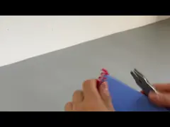 Плоскогубцы прокладки бандажной проволоки металла, плоскогубцы катушки 6-50mm гофрируя video