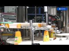 Одна машина Capper бутылки сервопривода перестроения щелчка video