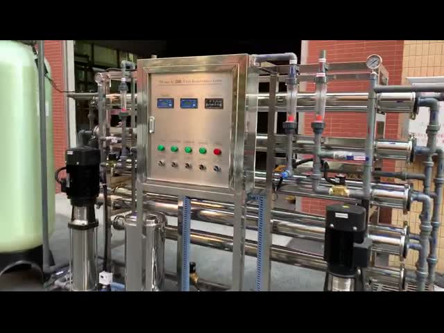 Промышленная опреснительная установка фермы очистителя воды 220 ватт видео