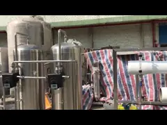 небольшая емкость машины водоочистки 2tons автоматической RO+EDI для продажи с дешевой ценой video