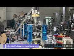 Мешок саше заполняя вертикальную пакуя машину для порошка кофе сока video