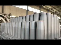 Flaming RBSIC / SISIC Burner Nozzle Silicon Carbide Tubes Reaction Bonded