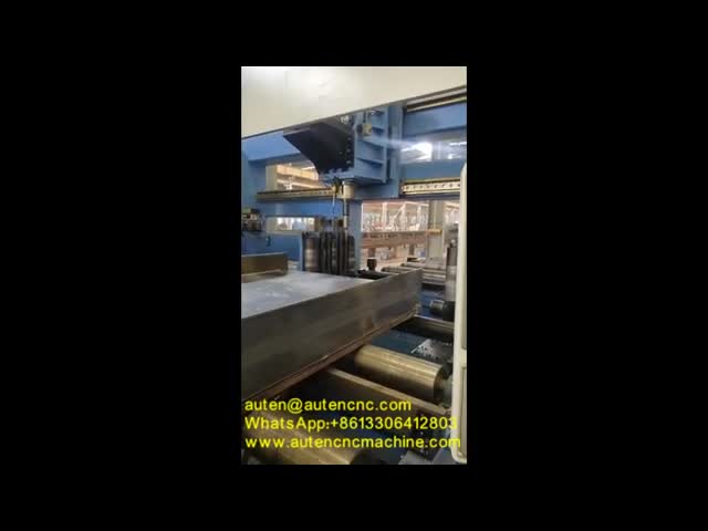 High Speed CNC H Beam Drilling Machine For Steel Structure