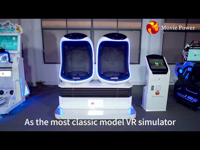 ショッピング モール9dのバーチャル リアリティの映画館の卵のVrのシミュレーターの映画館