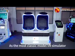 русские горки 360 Vr имитатора стула движения театра кино Vr кино яйца 9d Vr для продажи для торгового центра video