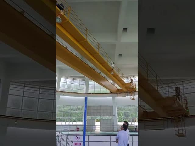 Multi Lifting Point 5~450/80t Double Girder Hook  Overhead Workshop Crane