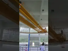 Универсалия 31.5m дистанционного управления путешествуя крана электрического двойного прогона надземная video