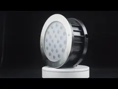 Света приведенные нержавеющей сталью 18W IP68 VDE 100ma ужесточали стекло video