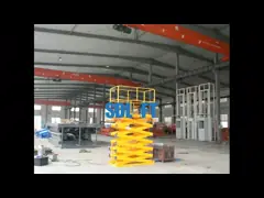 China 2.5 Tons Guide Rail Hydraulic Elevator Lift for Warehouse Cargo Loading CE supplier