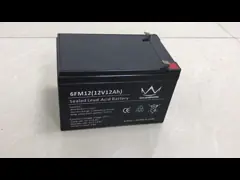 Черные аккумуляторы энергии ветра свинцовокислотной батареи 6FM65 65AH M6 12V video