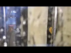 Автоматическая крупноразмерная вертикальная стеклянная стиральная машина с 6 щетками ПК мягкими video