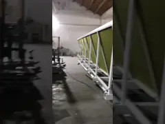 Пол стоя плоский тип промышленный сухой охладитель для ненужного производства электроэнергии video