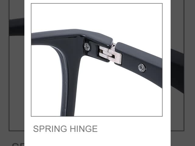 Eyeglass рецепта Tr90 людей OEM мягкий обрамляет полную оправу видео