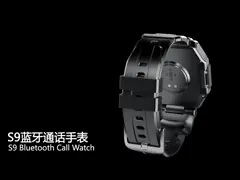 1,54 звонок Bluetooth тарифа сердца Smartwatch отслежывателя фитнеса дисплея цвета 330mAh дюйма video