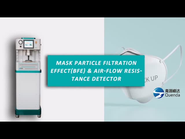 2500Pa 100μg/L Particulate Filtration Efficiency Tester With Photometer Module