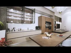 Fiberglass Acrylic Stone Kitchen Cabinets Commercial With Sink