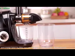Juicer прессы медленного экстрактора Juicer Masticating холодный с двухскоростным дисплеем СИД бутылок 500Ml перемещения режимов 2 video