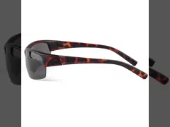 Управлять поляризовыванным задействуя доказательством оправы UV400 половины солнечных очков спорта ультрафиолетов video