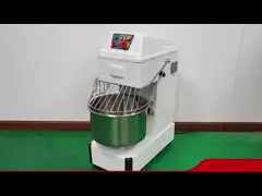 Коммерчески спиральное тесто смешивая машины 25kg теста муки машины 60L смесителя электрическое video