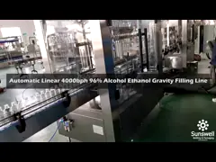 Чистая аттестация СГС ИСО КЭ Каппер заполнителя Ринсер весны машин завалки воды video