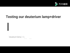 Множественное электропитание лампы дейтерия выхода для усилительного звена Stepper мотора video