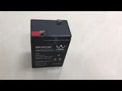 Масштаб запасного освещения системы безопасности сигнала тревоги свинцовокислотной батареи длинной жизни 5ах 6В video