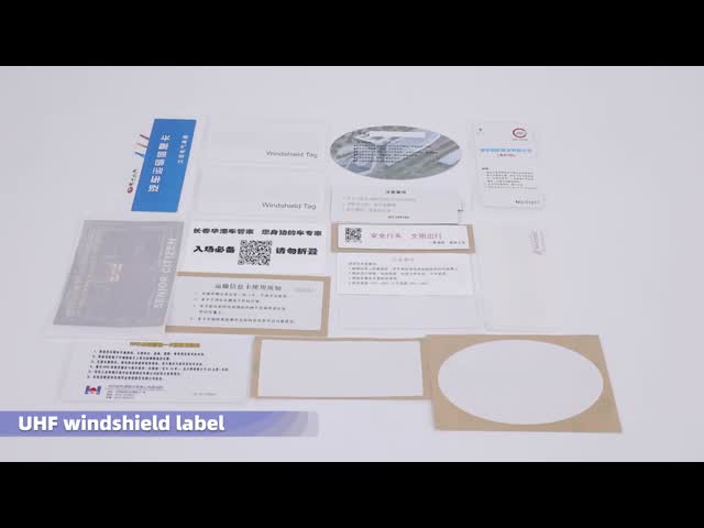 Rfid Uhfの受動のラベルは資材管理のための長い読まれた範囲の札と付く