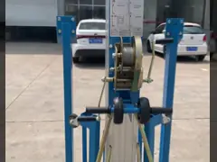 LGA-10 LGA-15 LGA-20 LG-25 уложило подъем высоты 199cm алюминиевый материальный video