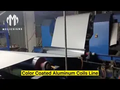 Плоская алюминиевая крышка отделки прокладки канал стороны двойника красного цвета 0.6/0.8 MM покрывая video