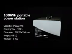 1200W 12V Portable Power Station