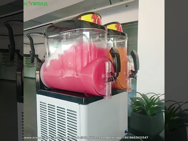 Granita Frozen Beverage Dispenser R134A Freon  Ice Slush Machine