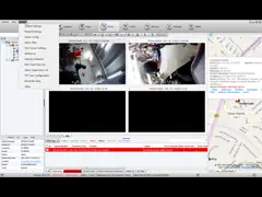 Камера черточки управления CMSV6 GPS 4G флота двойная с РАЙОННЫМ СУДЬЕЙ ADAS SOS video