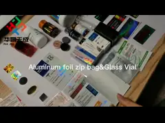 Пробирка дизайна 10ml Новы обозначают/ярлыки бутылки со слоением лоска video