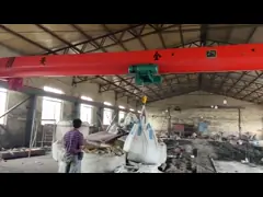 Прогона дистанционного управления мастерской мостовой кран 10 тонн беспроводного одиночного надземный video