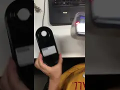 Портативный спектрофотометр цветометра ИС3020 экран касания 3,5 дюймов с небольшой апертурой video